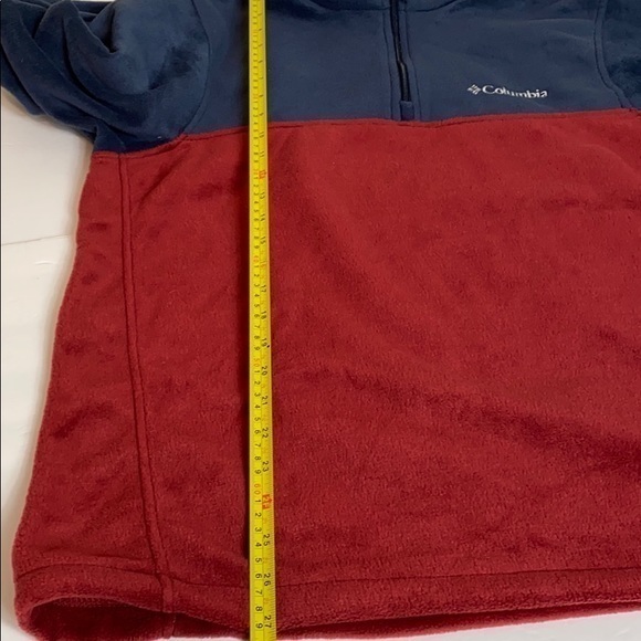 Columbia Men’s Red & Blue Fleece - Picture 7 of 7